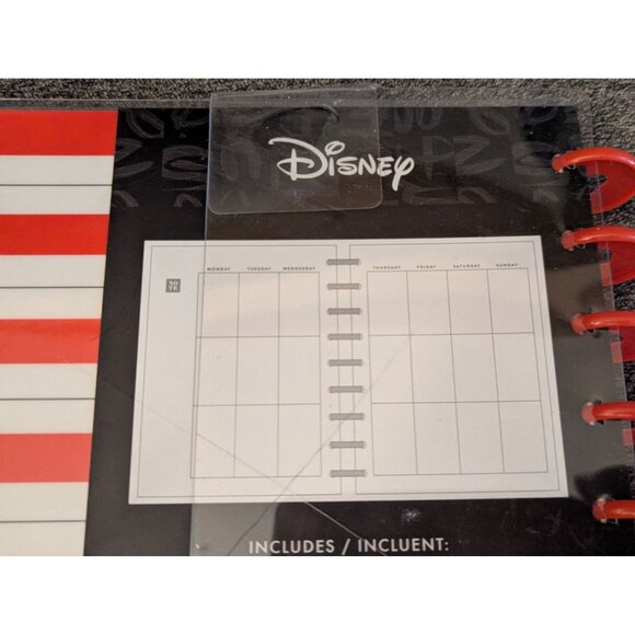 Disney Mickey Mouse "Plan Your Dreams" 12-Month Undated Vertical Layout Happy Pl - Picture 5 of 5